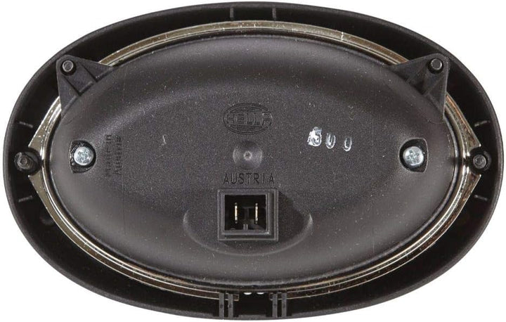 HELLA - Halogen-Arbeitsscheinwerfer - Oval 100 - 12V - Einbau/Schraubanschluss - 2-Punkt Befestigung