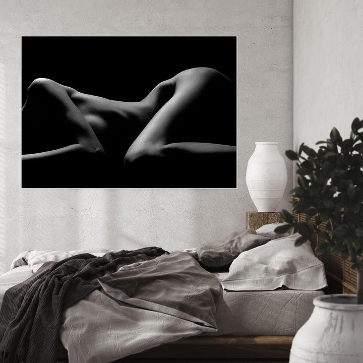 wandmotiv24 Poster als Wanddeko, Grösse Din A0, sinnliches Foto, liegende Frau, Sexy, erotisch, Mode