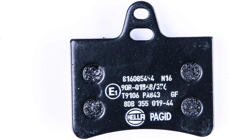 HELLA PAGID 8DB 355 019-441 Bremsbelagsatz - T9106 - Dicke/Stärke: 15.4mm - Bremssystem: Citroën - n