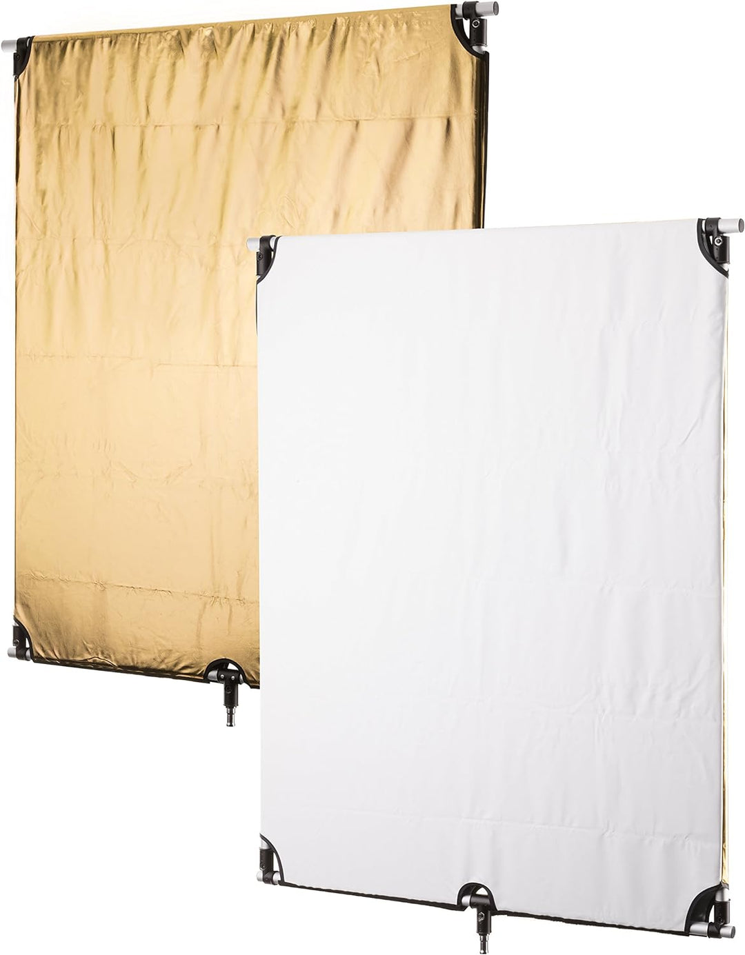 Bresser F002108 BR-FP8 5in1 Reflektorpanel 80x100cm Schwarz/Weiss/Silber/Gold