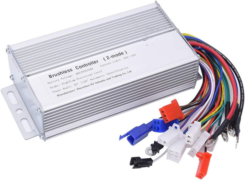 48V 60V 64V 1000W-1500W Elektroroller-Controller, 12-Röhren-Elektroradfahrer mit bürstenloser Geschw