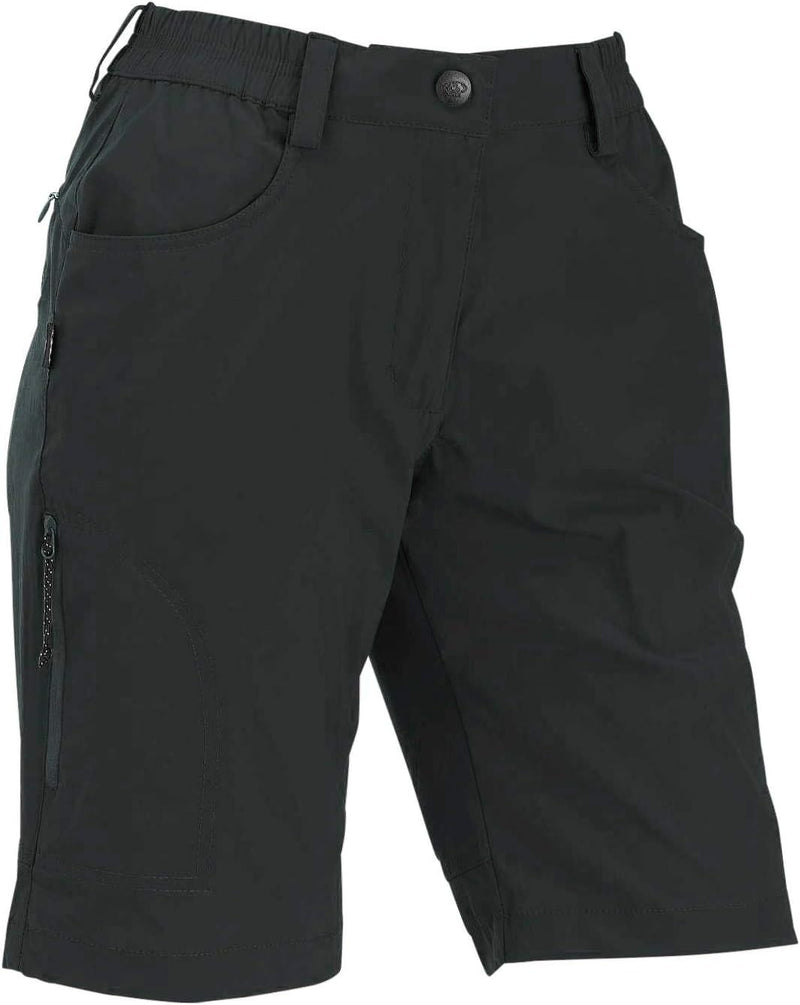 Ludwig Maul Rhön Elastische Damen Wander Bermuda Übergrössen, Schwarz, 54