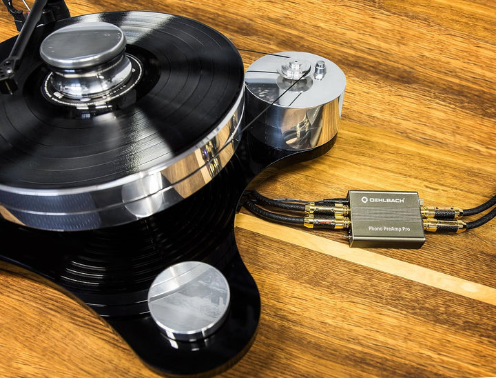 Oehlbach Phono PreAmp Pro - Phono-Vorverstärker - für Plattenspieler mit MM- oder MC-Tonabnehmer, ko