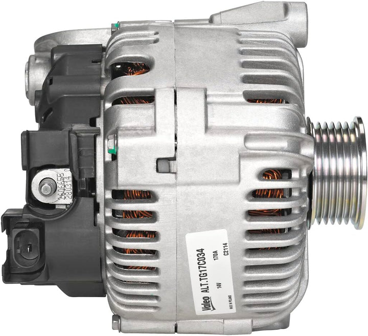 VALEO 439605 Generator Ladestrom des Generators: 170 Amp Rippen: 6 rippen Riemenscheibe Ø: 53,8 mm S