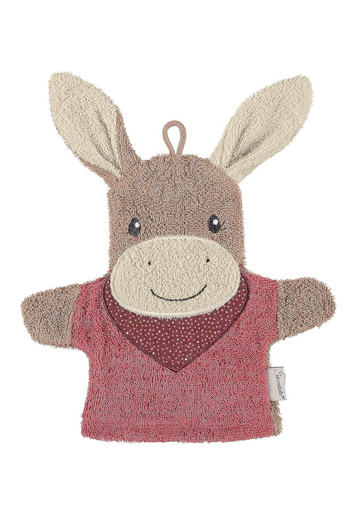 Sterntaler Kapuzenbadetuch 100x100 Emmily Schmetterlinge & Spiel-Waschhandschuh Emmily Bundle mit Sp