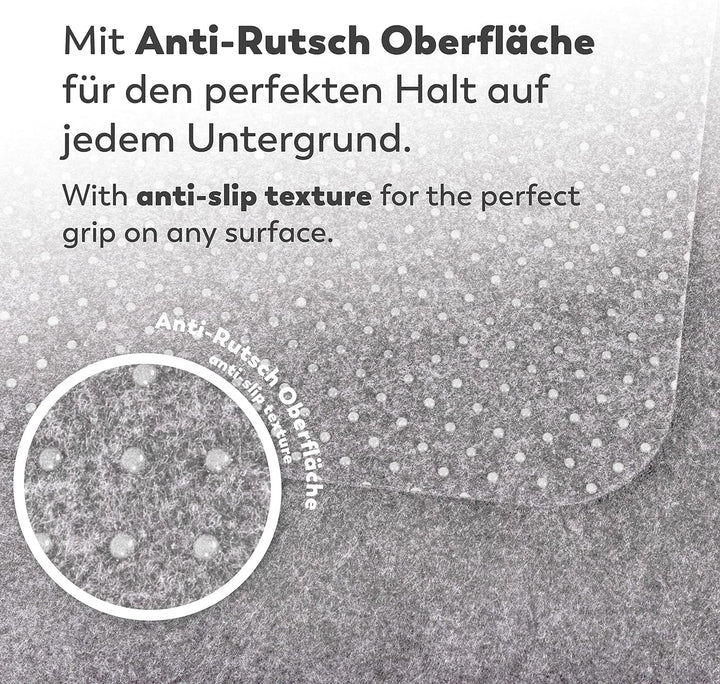 Rubberneck Premium Tischsets aus Filz - abwaschbar & rutschfest - 12er Set Platzsets Tisch-Matten Un