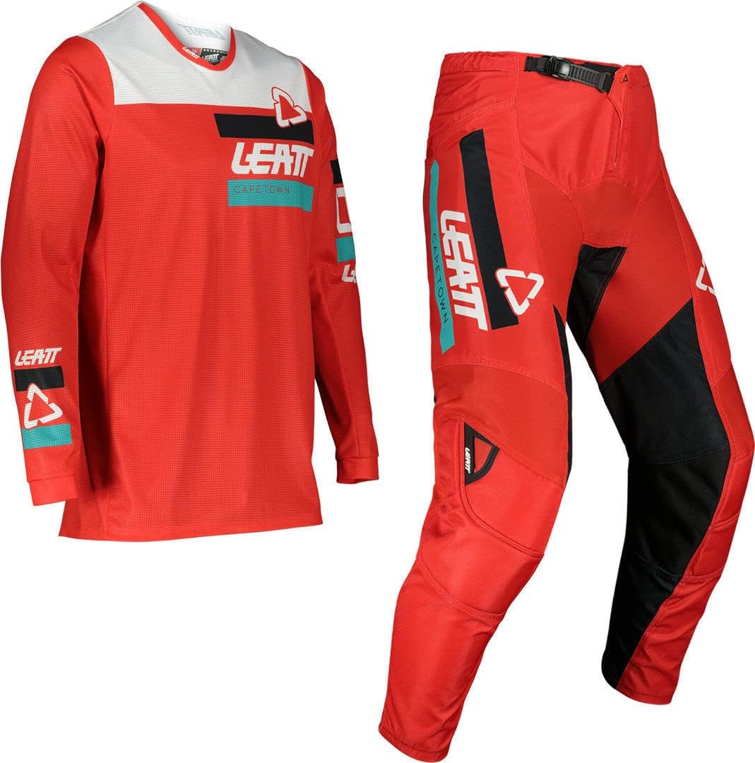 Leatt 5022040420 Racing-Set 3.5, Xs/Us28/Eu46, Rot