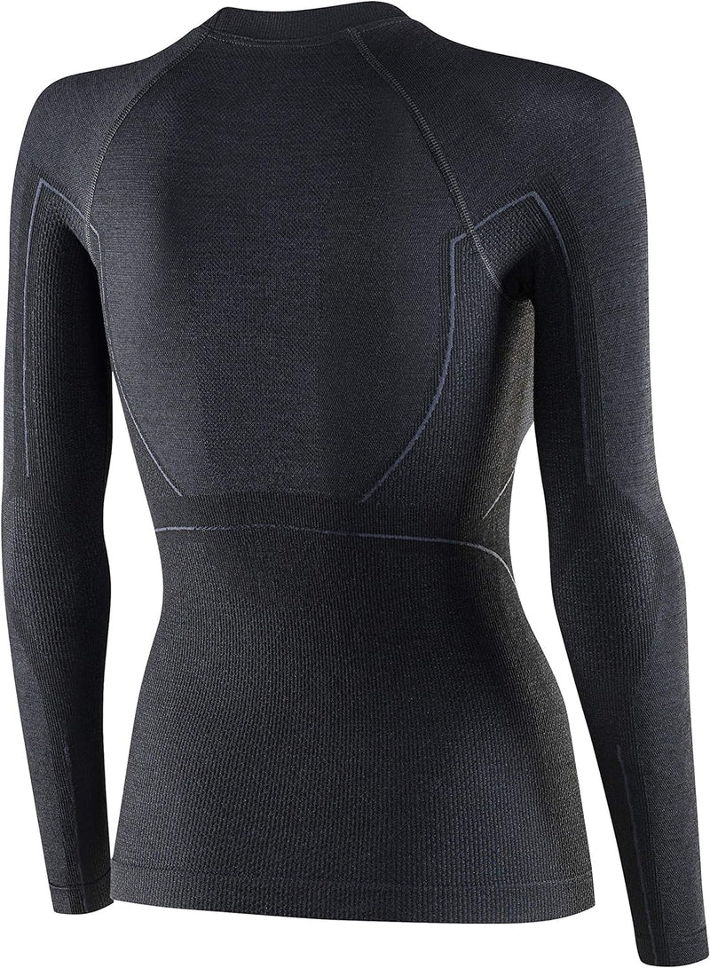 BRUBECK Damen Langarm Funktionsshirt | Atmungsaktiv | Thermo | Sport | Outdoor | Unterhemd | Unterwä