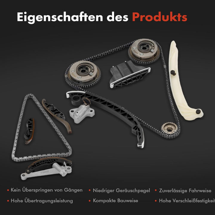 Steuerkettensatz für Astra J Astra K Cascada W13 Insignia A G09 Insignia B Country Tourer Z18 1.6L 2