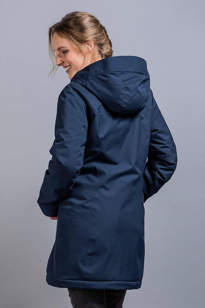 Tatonka STIR W's Hooded Coat Women Blau 42, Blau 42