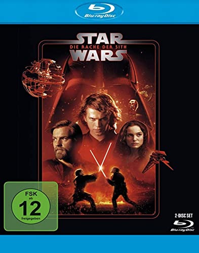 Star Wars 1-6 Paket (Teil 1+2+3+4+5+6) Dunkle Bedrohung, Angriff der Klonkrieger, Rache der Sith, Ei