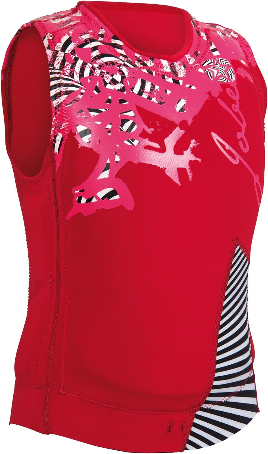 Jobe Quote Impact Shield Ladies red Schwimmweste Neoprenweste Wakeboardweste Prallweste, M