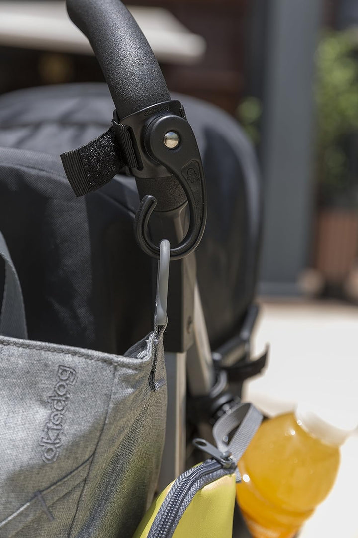 okiedog SUMO 35003 flexible Wickeltasche mit Henkel, Schultergurt, Rucksack Tragegurten, viele Fäche