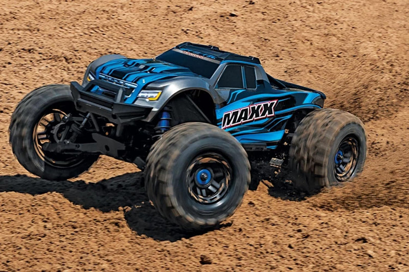 Traxxas 89076-4 MAXX RC Auto, Blau