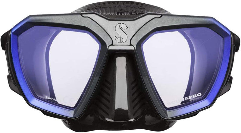 Scubapro D-Maske Rock Schwarz Wide, Schwarz Wide