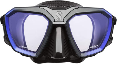 Scubapro D-Maske Rock Schwarz Wide, Schwarz Wide