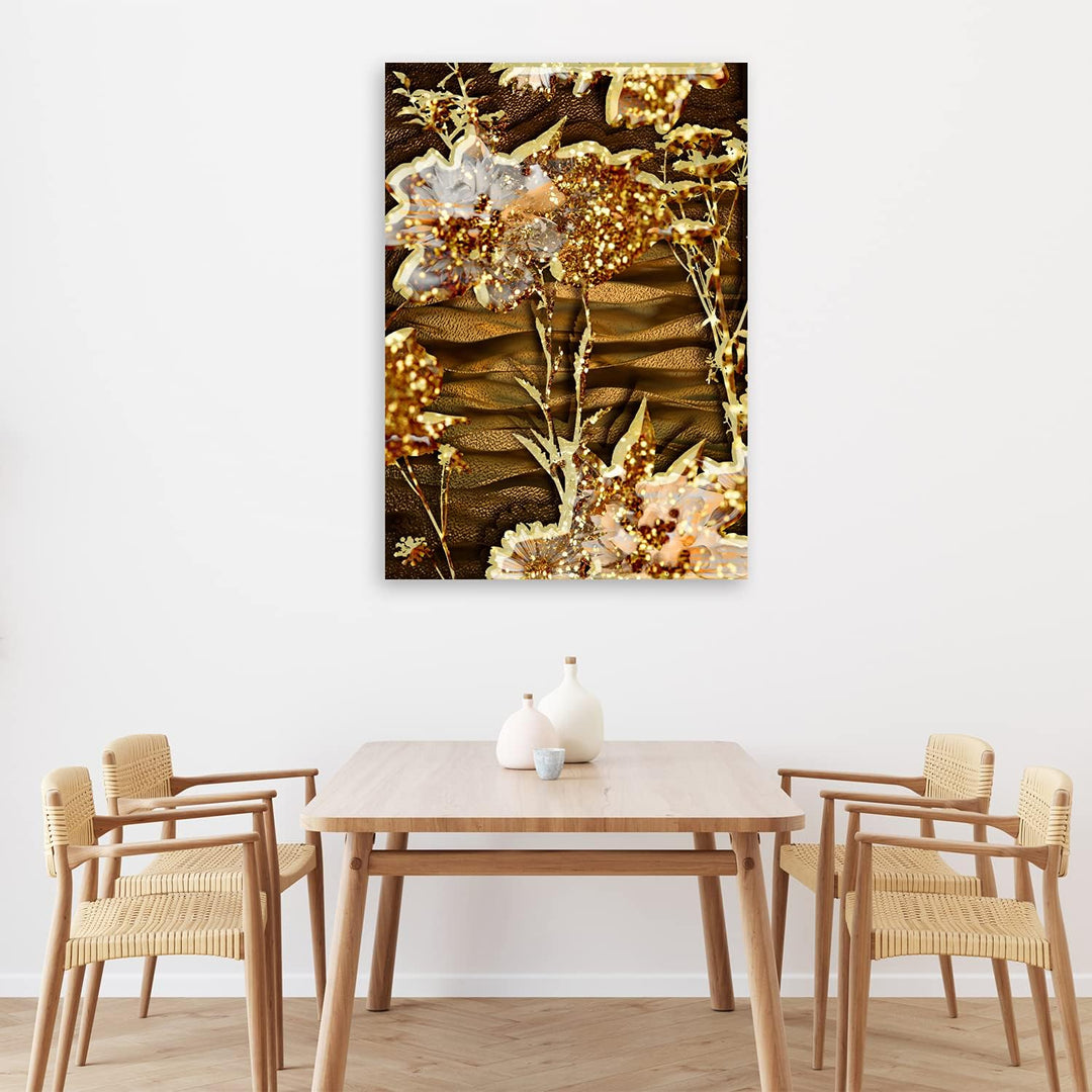 Feeby Vlies Leinwandbild Gustav Klimt Moderner Stil Lebensbaum Gemälde 60x90 cm Druckbild Wandbild W