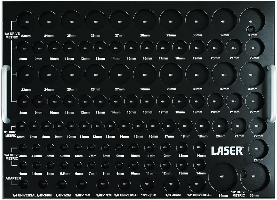 Laser 6963 Sockel Schublade Organizer, sortiert