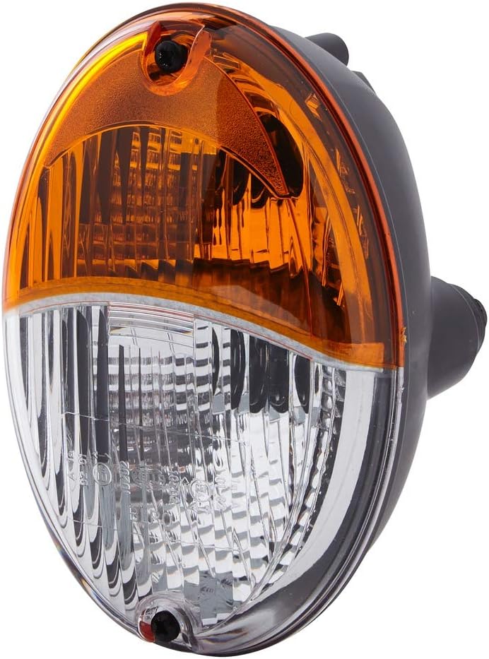 HELLA - Blinkleuchte - Agroluna - Halogen - 12V - Einbau/Anbau/geschraubt - Lichtscheibenfarbe: gelb