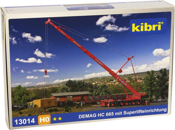 Kibri 13014 - H0 Demag AC 665 mit Superlifteinrichtung