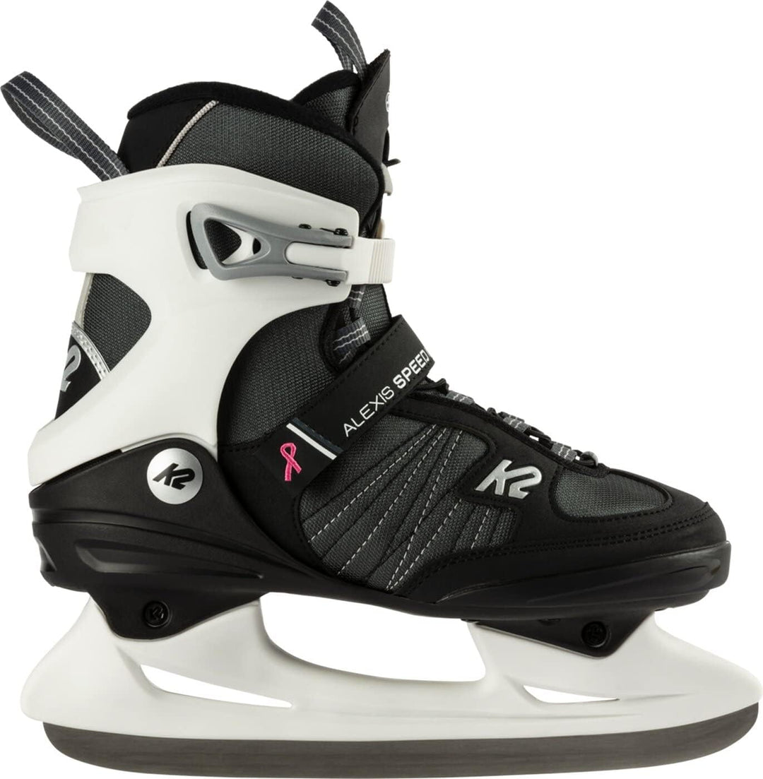 K2 Damen Speed Ice Pro Eishockey 42 Black - White – Gray, 42 Black - White – Gray