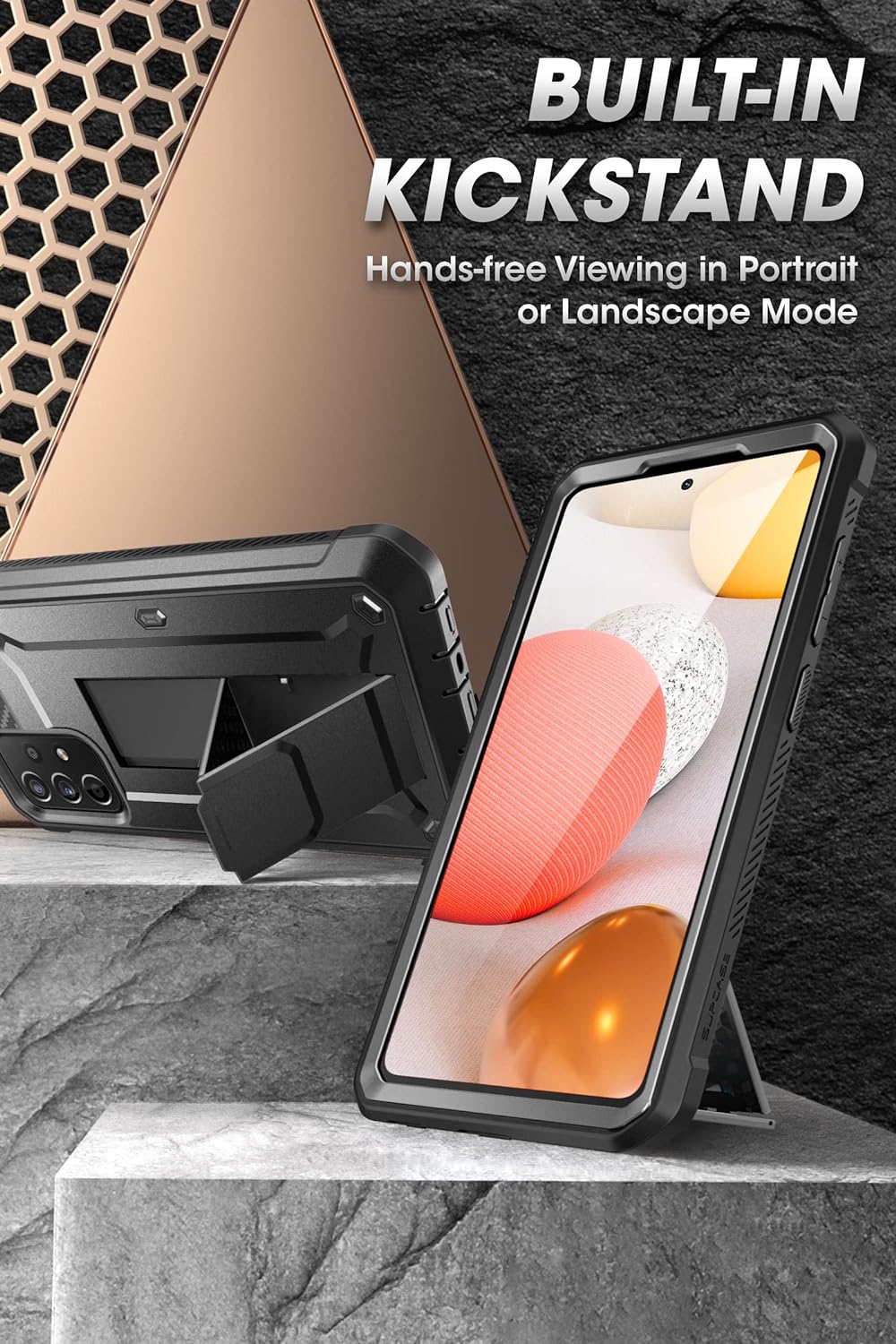 SupCase Outdoor Hülle für Samsung Galaxy A53 5G Handyhülle Bumper Case 360 Grad Schutzhülle Cover [U