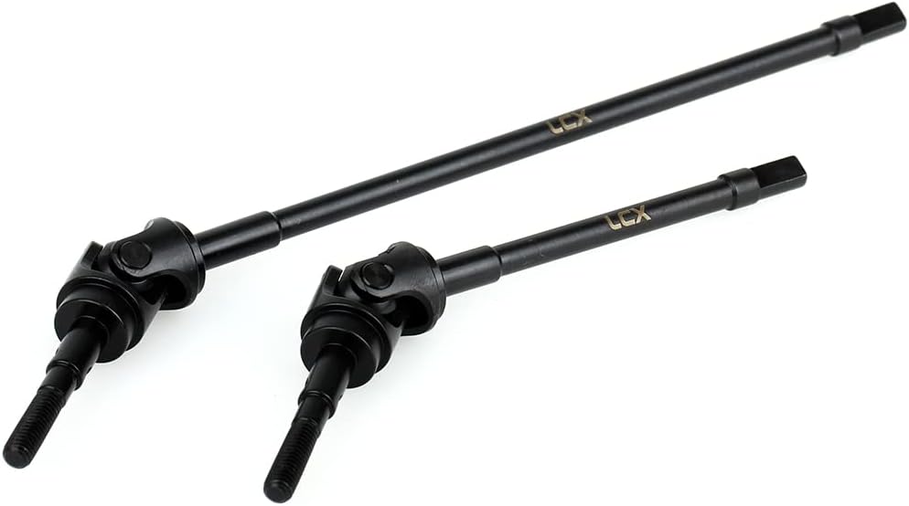 LCX 1/10 RC Crawler Auto gehärteter Stahl CVD Frontantriebswelle AR60 OCP Universal-Achsen-Set für a