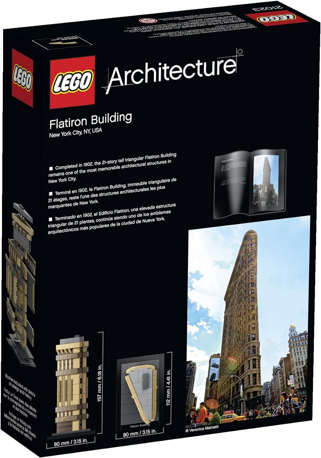 LEGO Architecture 6101026 Flatiron Building 21023 Building Kit by LEGO