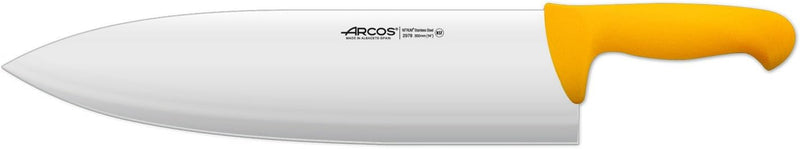 Arcos Serie 2900 - Metzgermesser - Klinge Nitrum Edelstahl 360 mm - HandGriff Polypropylen Farbe Gel