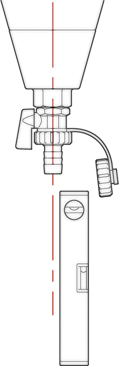 Flamco Clean Schmutzabscheider für zentralheizung/Kühlung - 16 bar - Rp3/4" - DN50-600 - 28030