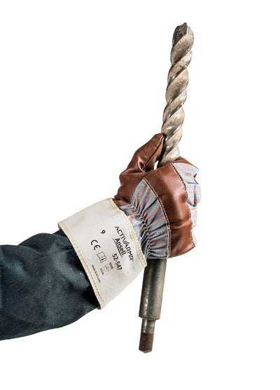 Ansell Hyd-Tuf 52-547 Mehrzweckhandschuhe, Mechanikschutz, Braun, Grösse 9 (12 Paar pro Beutel) Grös