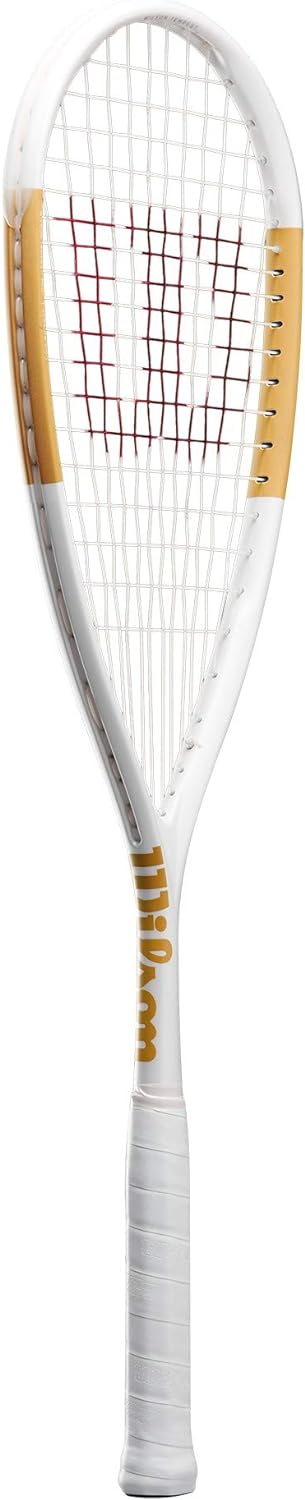 Wilson Badminton-Schläger Weiss/Gold Tempest Pro, Weiss/Gold Tempest Pro