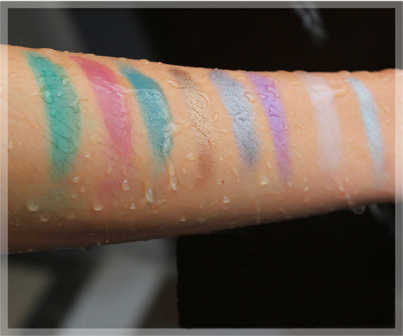 JasCherry 180 Farben Matt und Schimmern Lidschatten Makeup Paletten mit Blush Rouge, Brauenpuder, Ko