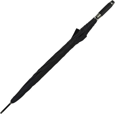 Doppler XXL Golfschirm - Partnerschirm Fiberglas mit Stabgriff - schwarz, schwarz