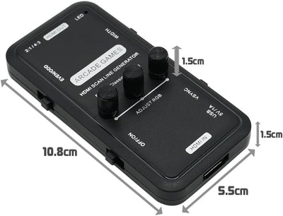 Mcbazel HDMI Scanlinien-Generator Tragbarer Audio-Video-Ausgang Scanline-Generator-Board für alle Re