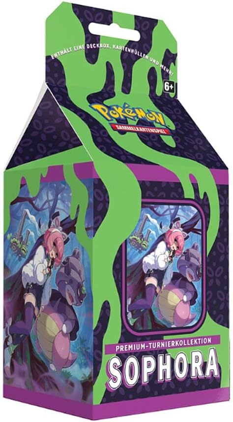 Pokemon Sophora Premium Turnier-Kollektion Sammel-Karten deutsch