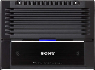 Sony XM-GS100 Verstärker | 600 W (bei 4 Ohm) | 1 x 1100 W (bei 2 Ohm) 1100 Watt Mono Class, 1100 Wat
