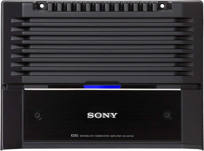 Sony XM-GS100 Verstärker | 600 W (bei 4 Ohm) | 1 x 1100 W (bei 2 Ohm) 1100 Watt Mono Class, 1100 Wat