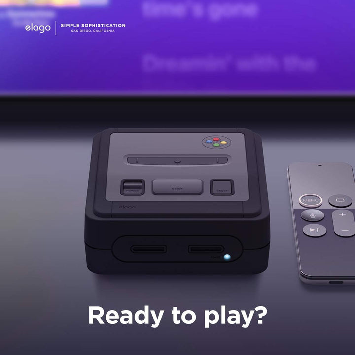 elago T4 Case Hülle Kompatibel mit Apple TV 4K und Kompatibel mit Apple TV HD – Kompatibel mit Allen