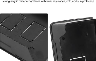 Türklingel-Regenabdeckung aus Acryl Wetterfest Tastatur-Zugriffssteuerung Schutzhülle für Drahtlose