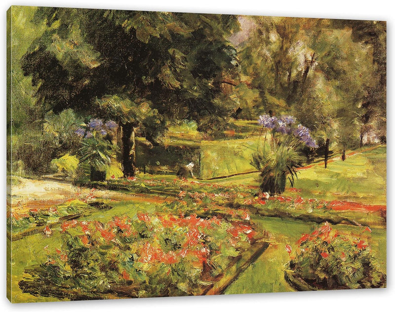 Generisch Max Liebermann - Wannseegarten als Leinwandbild / Grösse: 100x70 cm / Wandbild / Kunstdruc