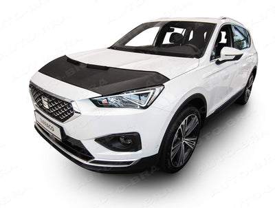 Auto-Bra AB3-00410 Carbon Optik kompatibel mit Seat Tarraco Bj. ab 2018 Haubenbra Steinschlagschutz