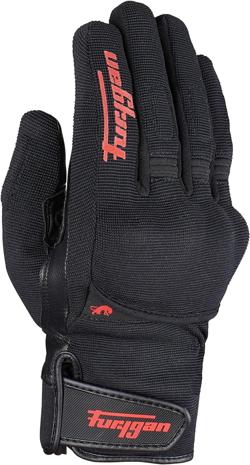 Furygan JET AS D3O - Motorradhandschuhe Herren - Ziegenleder - Touchscreen – Wasserdicht - Atmungsak