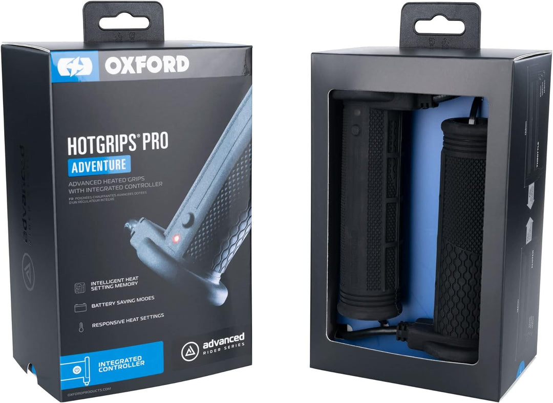 Oxford HotGrips Pro Adventure Beheizte Motorradgriffe EL390