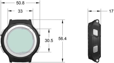 AQUALUNG | Tauchcomputer - i200C Standard Size Rosa, Standard Size Rosa