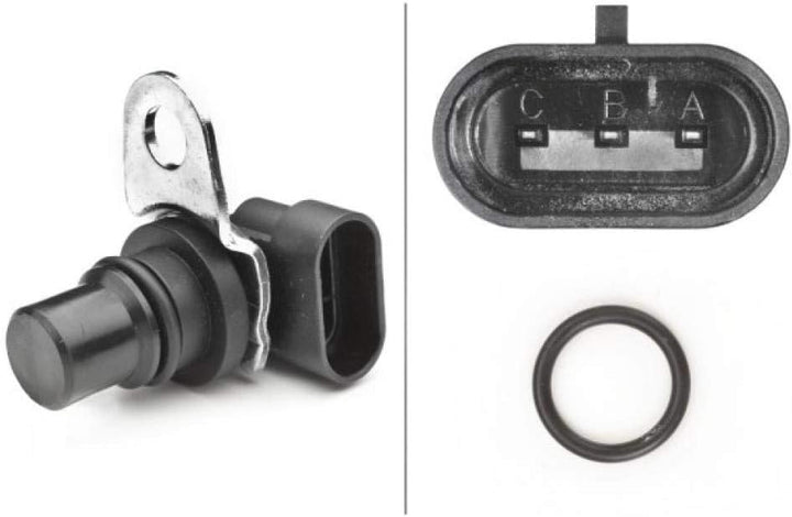 HELLA 6PU 009 121-841 Sensor, Nockenwellenposition - 12V - mit Dichtung