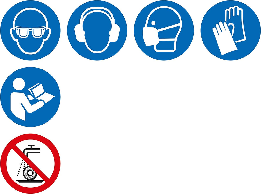 PFERD Vliesbandrolle 100mm x 10m Korund A80 45018308 für Feinschliff & Finish Körnung 80 Size Korund