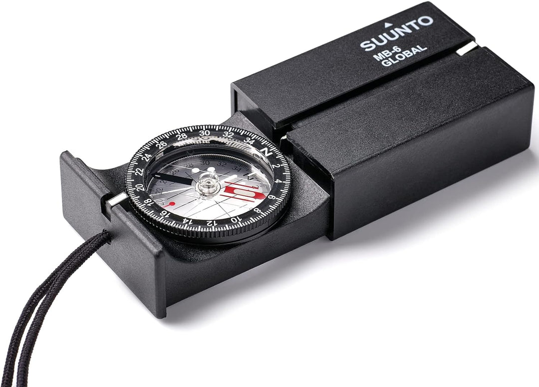 SUNNTO MB-6 Compass: A Rugged Sighting Compass in a Protective Matchbox case Globale Ausrichtung, Gl
