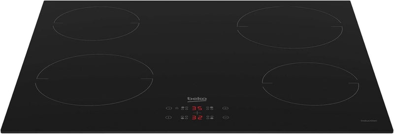 Beko hii 64401mt Hob Black Built-in Zone Induction Hob, 18 centimeters