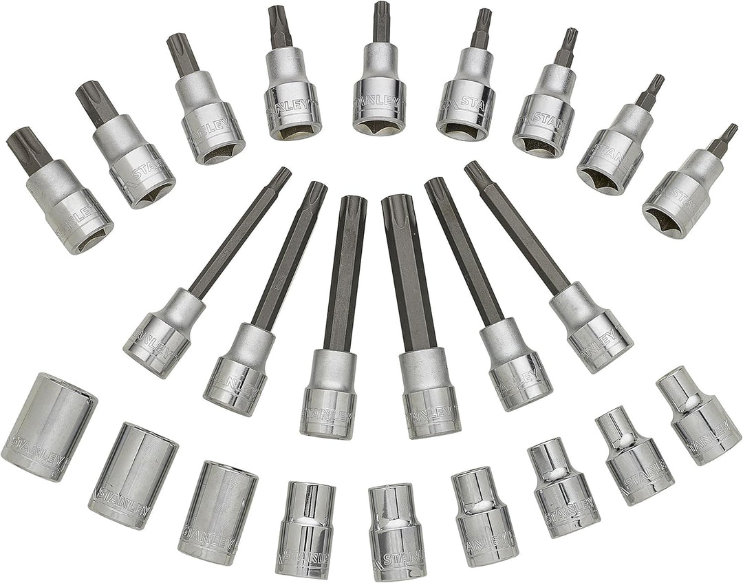 Stanley Transmodul System, Modul 1/2 Zoll Torx Bit-Steckschlüssel-Set (mit Maxi-Drive Profil, S2 Sta